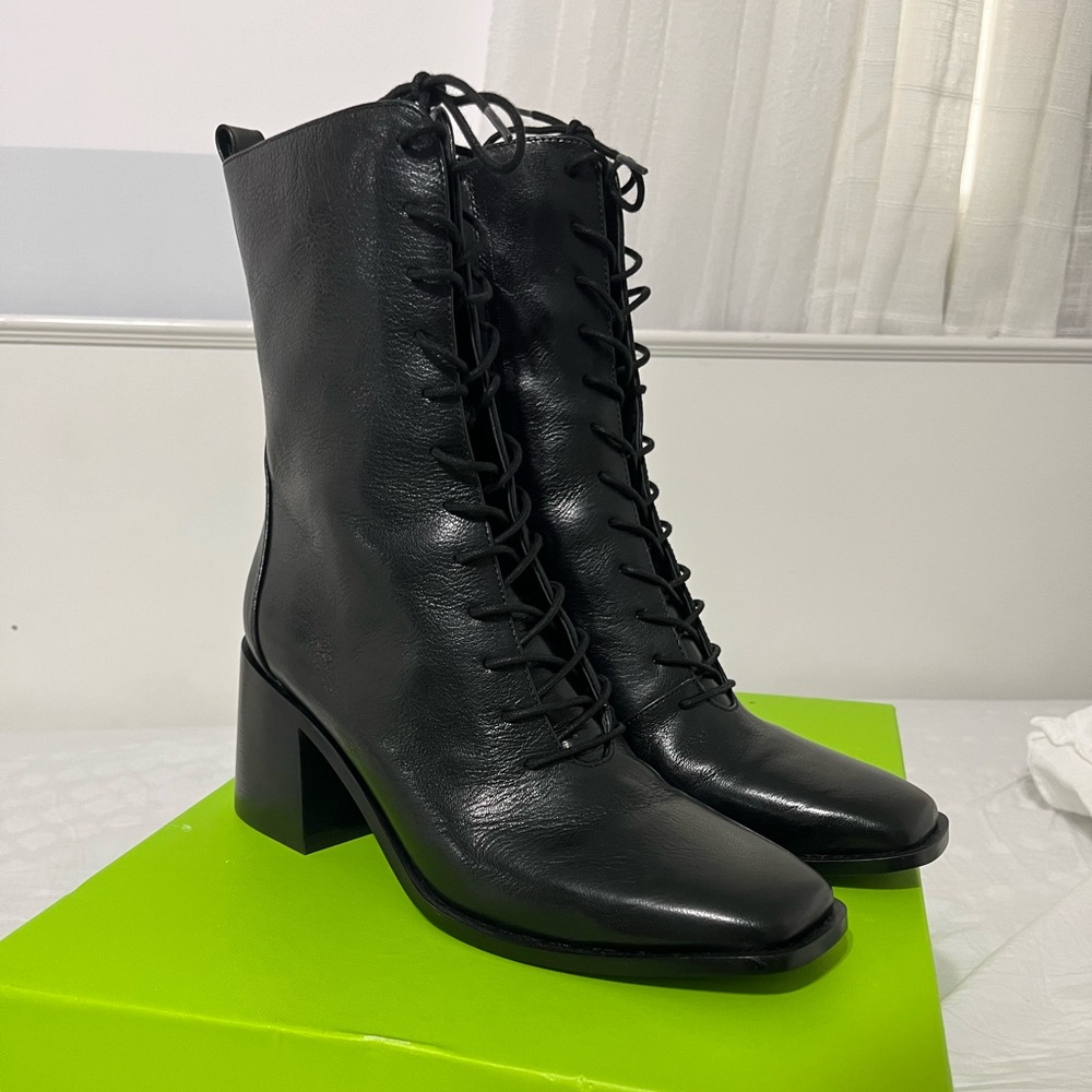 Sam Edelman Black Westie Boot 9 NWT